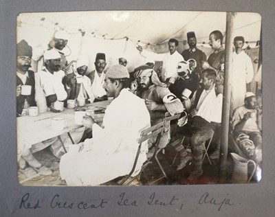 Lot 68 - Middle East. A small complete album of 24 window-mounted photographs, by G. R. Hughes