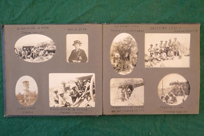 Lot 68 - Middle East. A small complete album of 24 window-mounted photographs, by G. R. Hughes