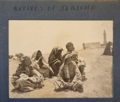 Lot 68 - Middle East. A small complete album of 24 window-mounted photographs, by G. R. Hughes
