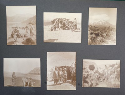 Lot 68 - Middle East. A small complete album of 24 window-mounted photographs, by G. R. Hughes