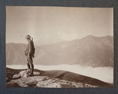 Lot 68 - Middle East. A small complete album of 24 window-mounted photographs, by G. R. Hughes