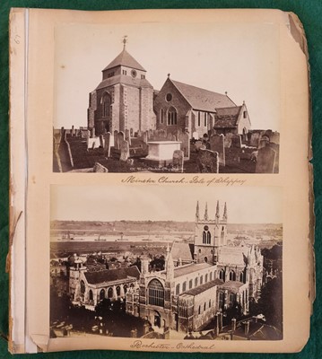 Lot 67 - Middle East & North Africa. A group of 4 photograph albums, circa 1870s/1890s