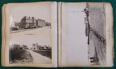 Lot 67 - Middle East & North Africa. A group of 4 photograph albums, circa 1870s/1890s
