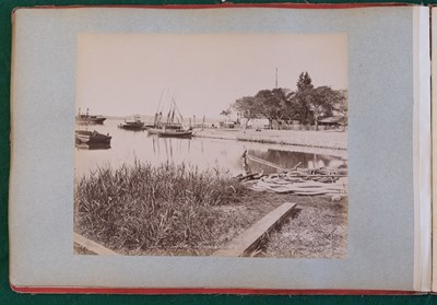 Lot 67 - Middle East & North Africa. A group of 4 photograph albums, circa 1870s/1890s