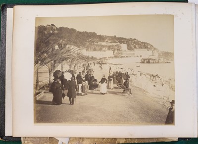 Lot 67 - Middle East & North Africa. A group of 4 photograph albums, circa 1870s/1890s