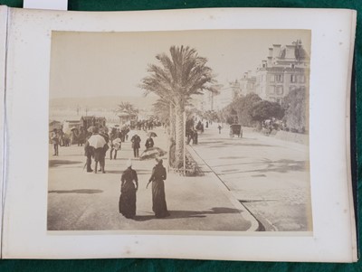 Lot 67 - Middle East & North Africa. A group of 4 photograph albums, circa 1870s/1890s