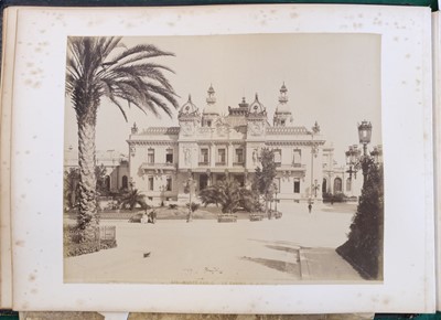 Lot 67 - Middle East & North Africa. A group of 4 photograph albums, circa 1870s/1890s