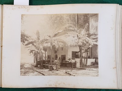Lot 67 - Middle East & North Africa. A group of 4 photograph albums, circa 1870s/1890s