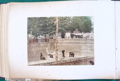 Lot 67 - Middle East & North Africa. A group of 4 photograph albums, circa 1870s/1890s