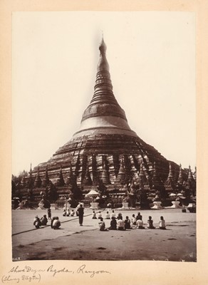 Lot 10 - Burma. An album of photographs of Burmese people and scenes