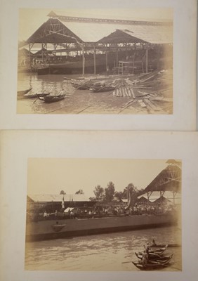 Lot 10 - Burma. An album of photographs of Burmese people and scenes