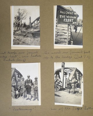 Lot 26 - China. An album of approximately 175 window-mounted gelatin silver print snapshots, circa 1937
