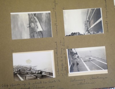 Lot 26 - China. An album of approximately 175 window-mounted gelatin silver print snapshots, circa 1937