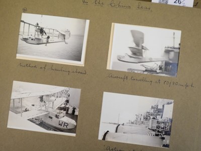 Lot 26 - China. An album of approximately 175 window-mounted gelatin silver print snapshots, circa 1937