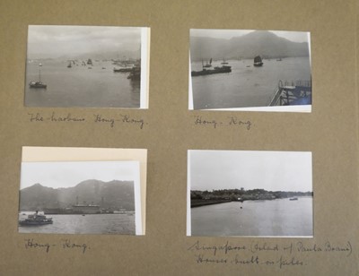 Lot 26 - China. An album of approximately 175 window-mounted gelatin silver print snapshots, circa 1937