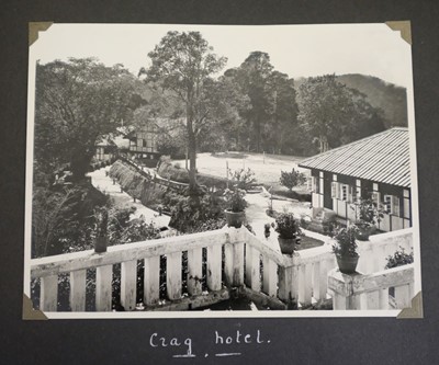 Lot 26 - China. An album of approximately 175 window-mounted gelatin silver print snapshots, circa 1937