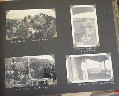 Lot 26 - China. An album of approximately 175 window-mounted gelatin silver print snapshots, circa 1937