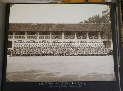 Lot 26 - China. An album of approximately 175 window-mounted gelatin silver print snapshots, circa 1937