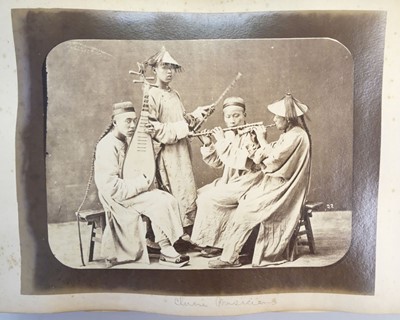 Lot 58 - Hong Kong. An album of 50 photographs of Hong Kong and Japan