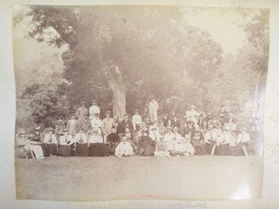 Lot 58 - Hong Kong. An album of 50 photographs of Hong Kong and Japan