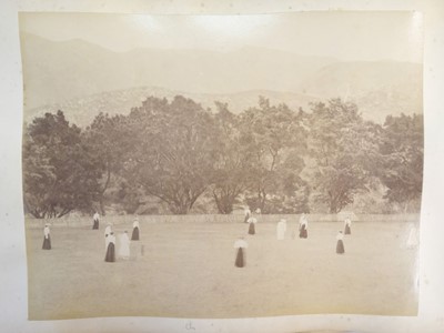 Lot 58 - Hong Kong. An album of 50 photographs of Hong Kong and Japan