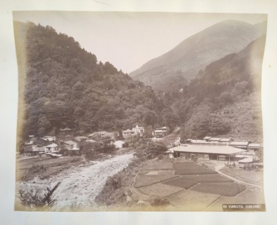 Lot 58 - Hong Kong. An album of 50 photographs of Hong Kong and Japan