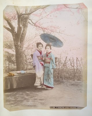 Lot 58 - Hong Kong. An album of 50 photographs of Hong Kong and Japan