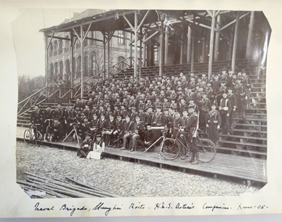 Lot 58 - Hong Kong. An album of 50 photographs of Hong Kong and Japan