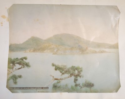 Lot 58 - Hong Kong. An album of 50 photographs of Hong Kong and Japan