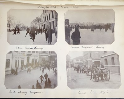 Lot 58 - Hong Kong. An album of 50 photographs of Hong Kong and Japan