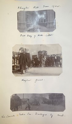 Lot 58 - Hong Kong. An album of 50 photographs of Hong Kong and Japan