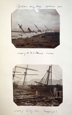 Lot 58 - Hong Kong. An album of 50 photographs of Hong Kong and Japan