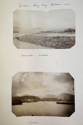 Lot 58 - Hong Kong. An album of 50 photographs of Hong Kong and Japan
