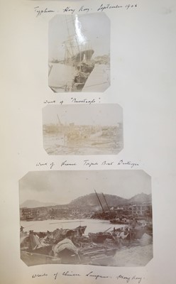 Lot 58 - Hong Kong. An album of 50 photographs of Hong Kong and Japan