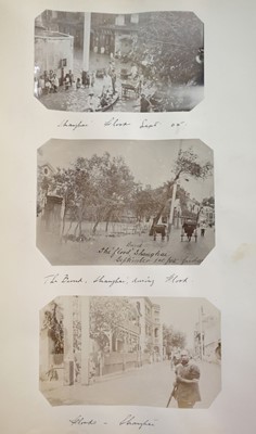 Lot 58 - Hong Kong. An album of 50 photographs of Hong Kong and Japan