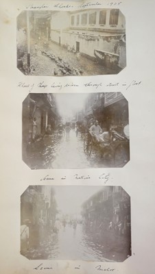 Lot 58 - Hong Kong. An album of 50 photographs of Hong Kong and Japan