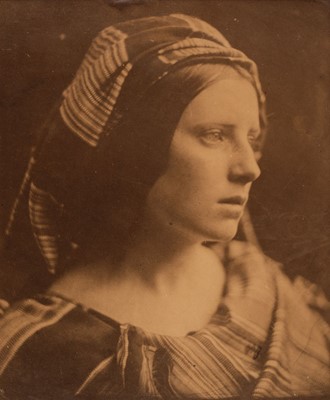 Lot 11 - Cameron (Julia Margaret, 1815-1879). A Study of The Cenci, c. 1870