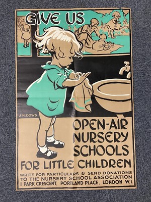 Lot 655 - Dowd (James Henry, 1884-1956). Give Us Open-Air Nursery Schools for Little Children