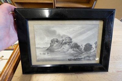Lot 12 - India. Two views on the River Ganges and others