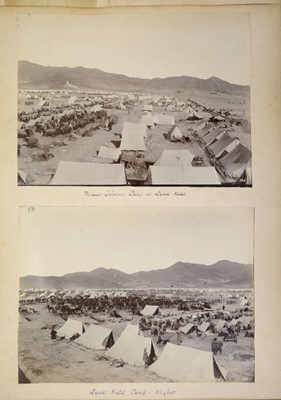 Lot 61 - India. An album of approximately 52 mounted albumen print photographs