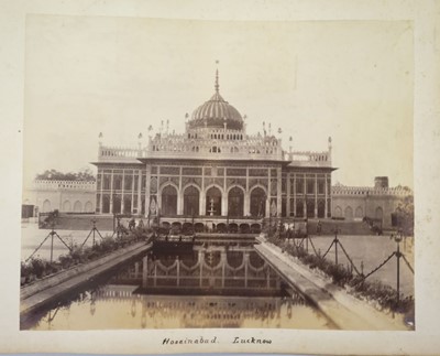 Lot 61 - India. An album of approximately 52 mounted albumen print photographs
