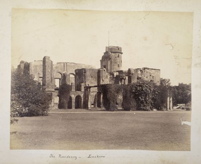 Lot 61 - India. An album of approximately 52 mounted albumen print photographs