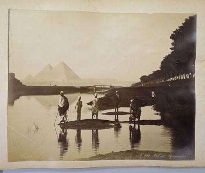 Lot 61 - India. An album of approximately 52 mounted albumen print photographs