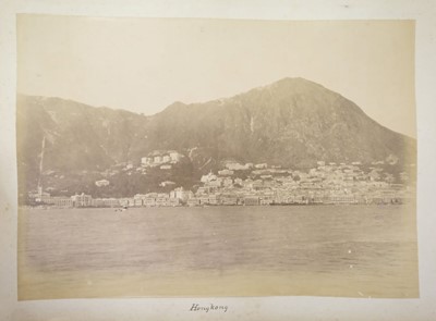 Lot 61 - India. An album of approximately 52 mounted albumen print photographs