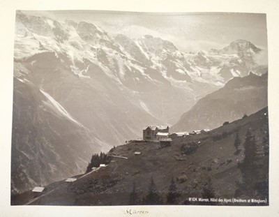 Lot 61 - India. An album of approximately 52 mounted albumen print photographs