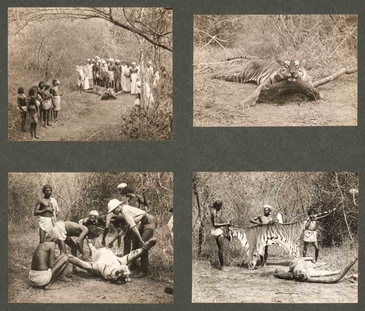 Lot 60 - India. An album of 190 mounted platinum prints