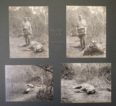 Lot 60 - India. An album of 190 mounted platinum prints
