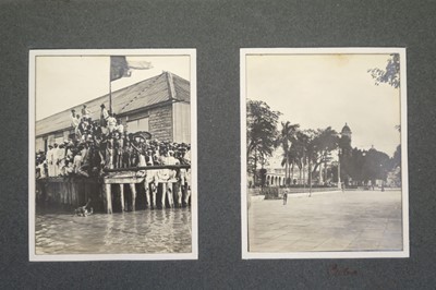 Lot 60 - India. An album of 190 mounted platinum prints