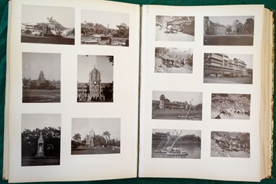 Lot 62 - India. An assorted group of 7 photograph and snapshot albums, circa 1890s/1940s