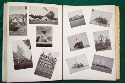 Lot 62 - India. An assorted group of 7 photograph and snapshot albums, circa 1890s/1940s